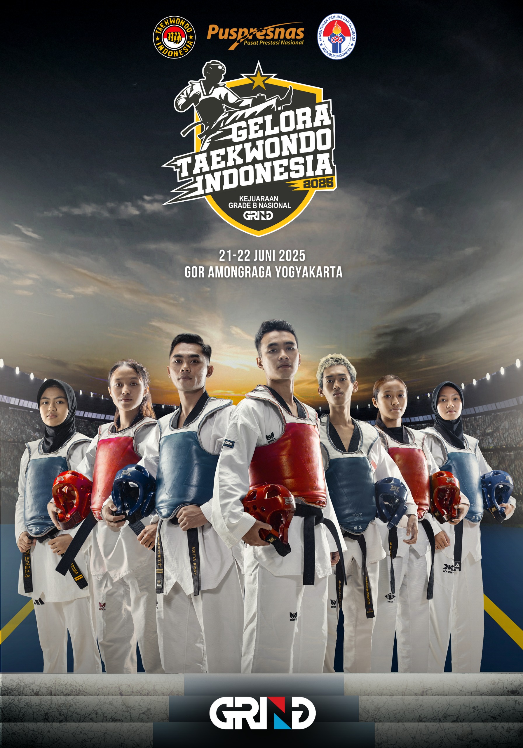 Panggung Juara Taekwondo Indonesia Taekwondo Indonesia Dojang tksbbali